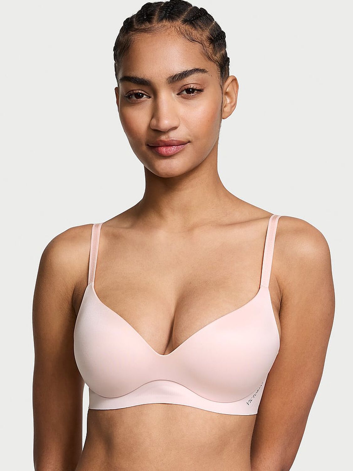 vs Body By Victoria Body by Victoria Lightly Lined Comfort Bra Purest Pink 1 of 3 