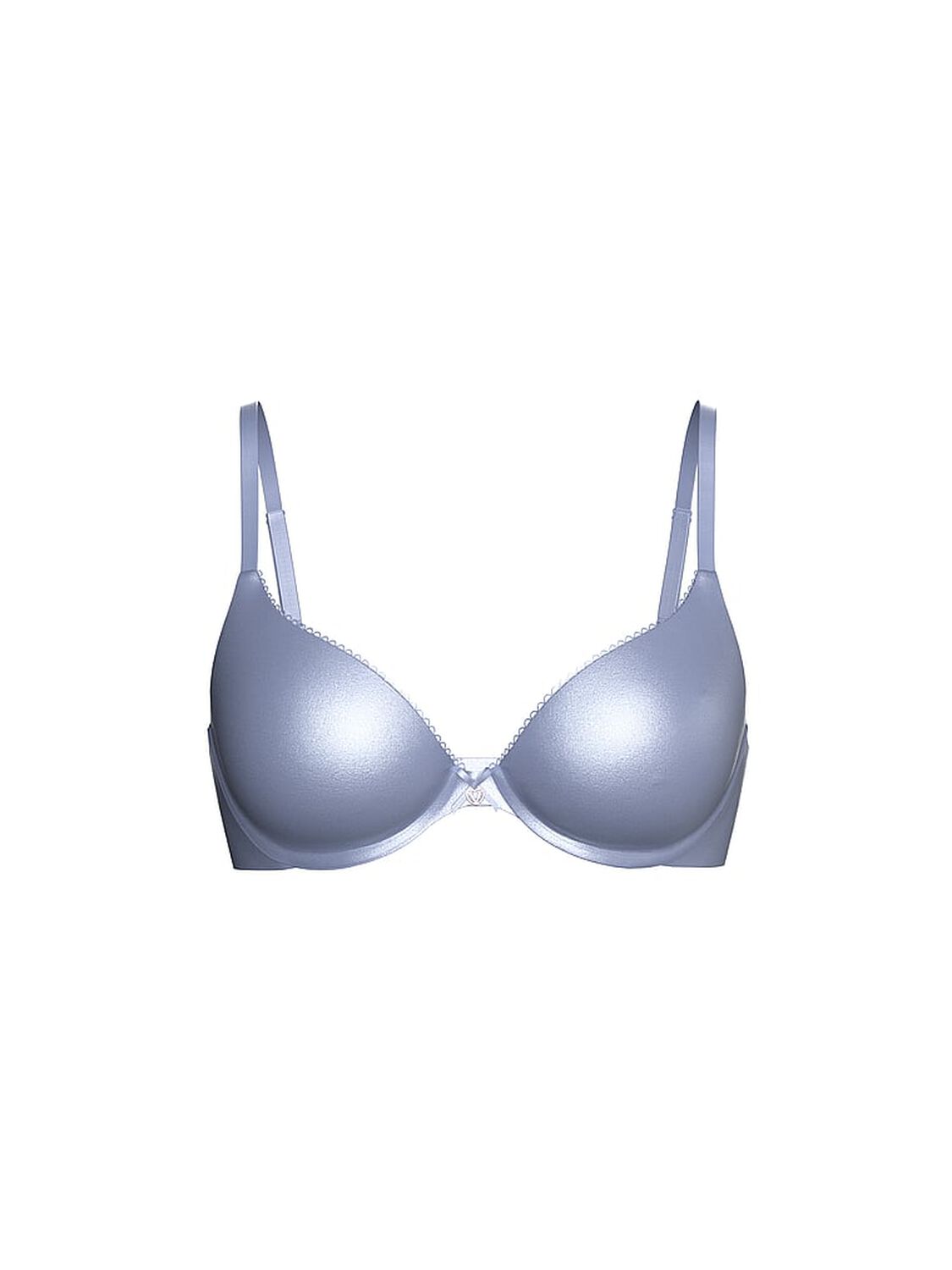 vs Body By Victoria Invisible Lift Unlined Smooth Demi Bra Light Lavender 3 of 4 