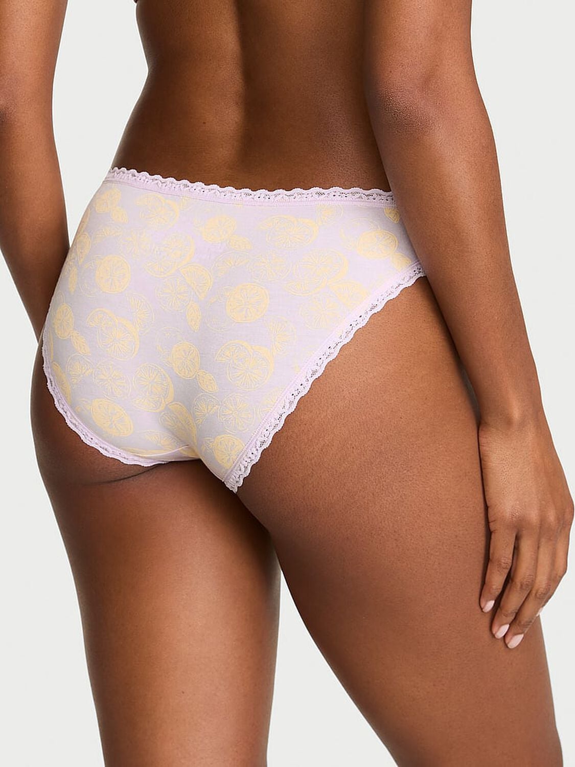 vs Lace Trim Lace-Waist Bikini Panty Perfume Lemon Splash 2 of 2 