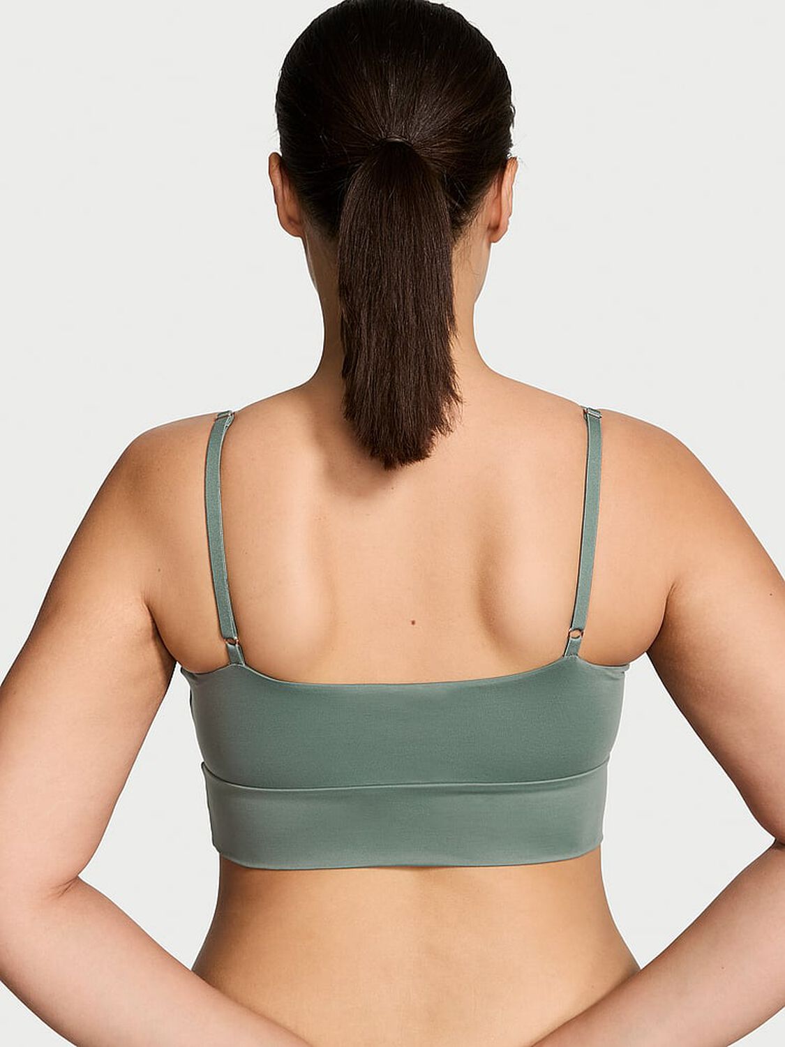 vs Victoria's Secret BODYWEAR by Victoria with FeatherSoft™ Innovation Bralette Faded Sage 2 of 4 