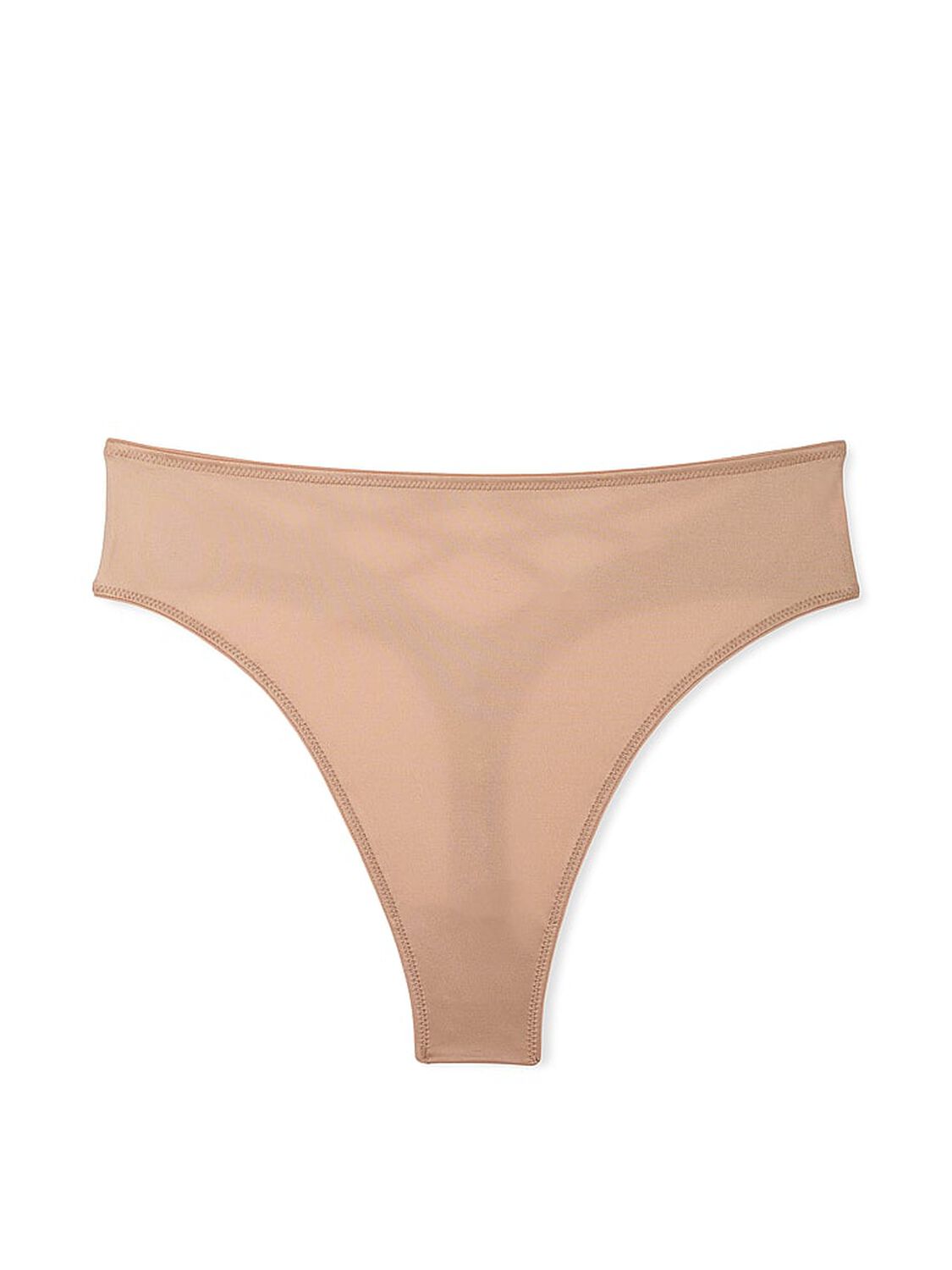 vs Very Sexy Smooth High-Waist Strappy-Back Thong Panty Praline 3 of 3 
