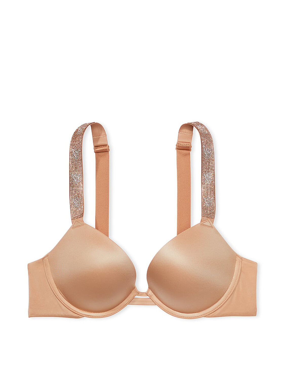 vs Very Sexy Shine Strap Push-Up Bra Praline 3 of 4 