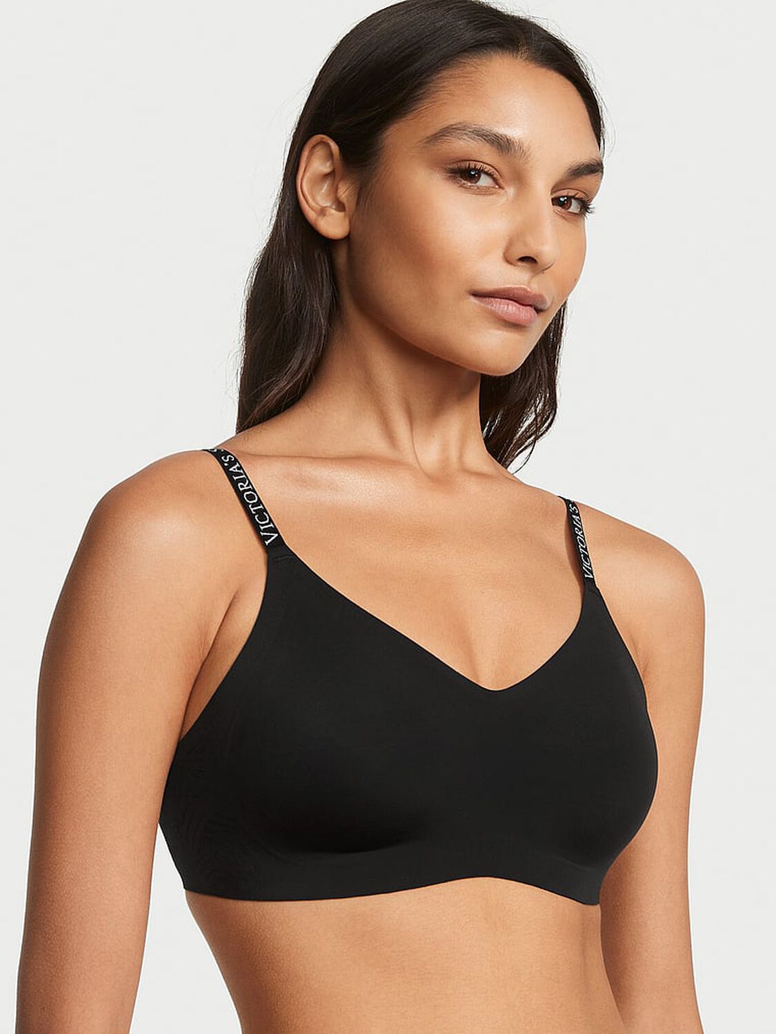 vs The T-Shirt T-Shirt Lightly Lined Comfort Bra Black 1 of 3 