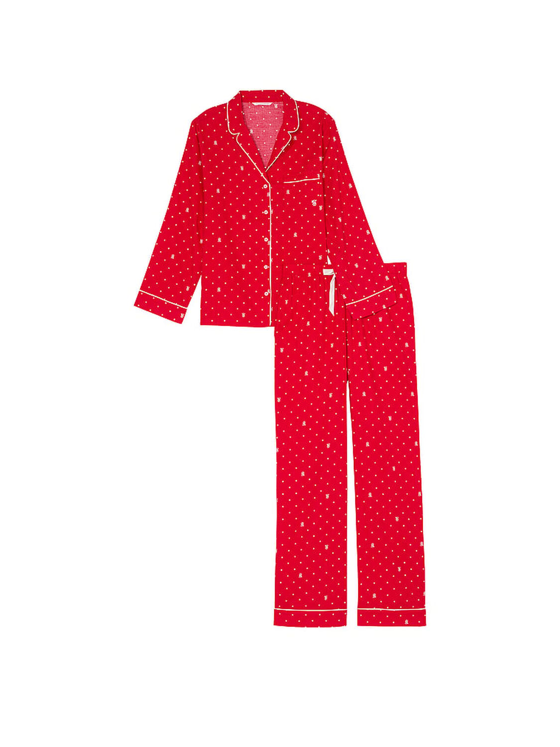 vs Victoria's Secret Flannel Long Pajama Set 1 of 2 