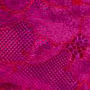 Wicked Unlined Rose Lace Apron Set, Berrylicious, swatch