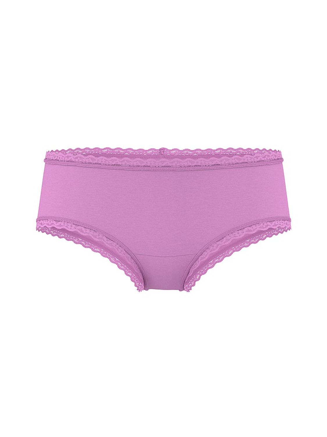 vs The Lacie Cotton Lace-Waist Cheeky Panty Pink Lilac 2 of 2 
