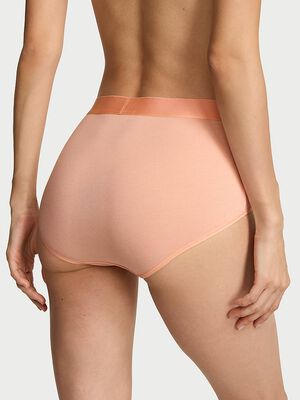Logo Cotton Heart Shine Patch Modern Brief Panty
