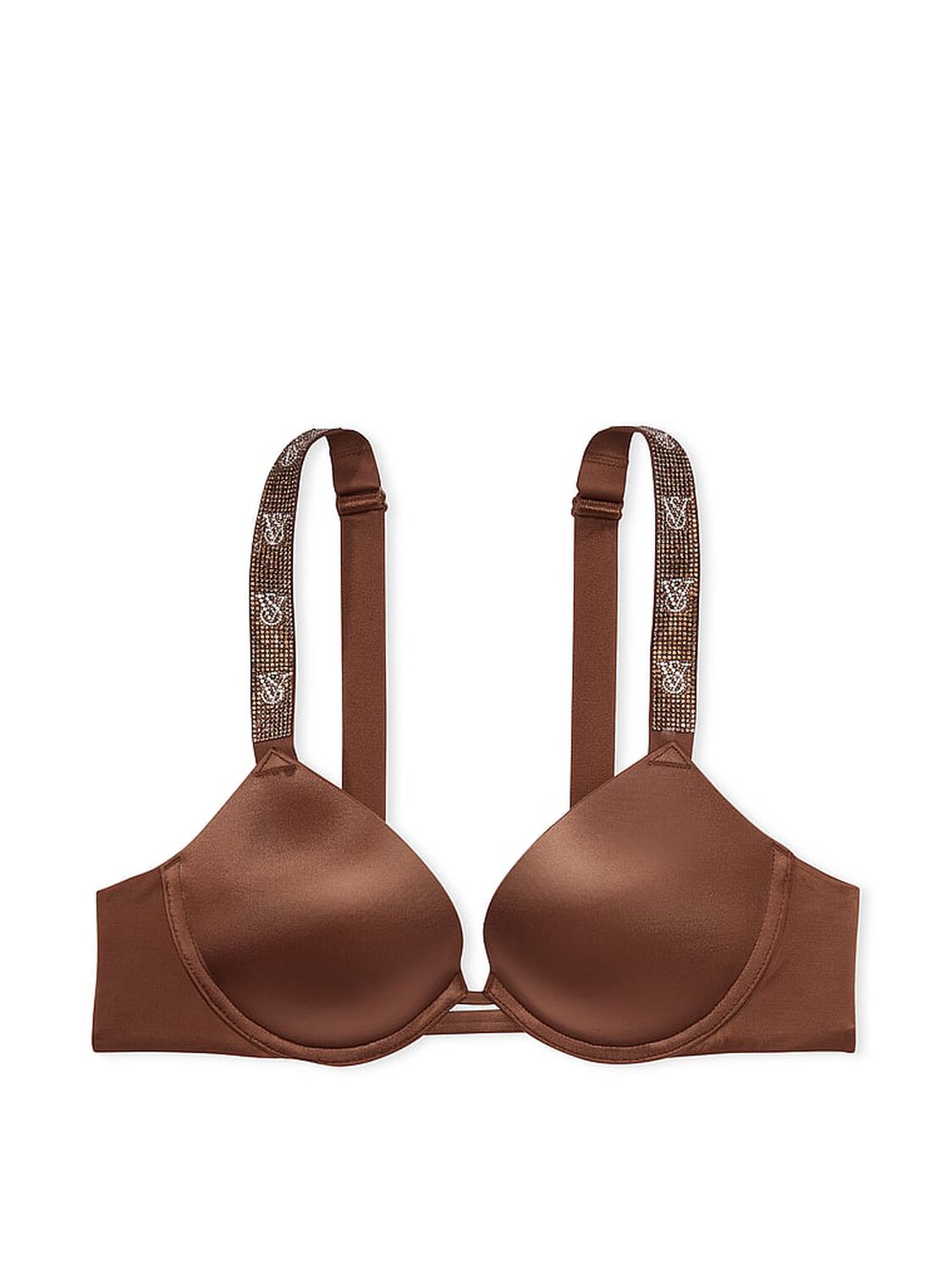 vs Very Sexy Shine Strap Push-Up Bra Mousse 3 of 4 