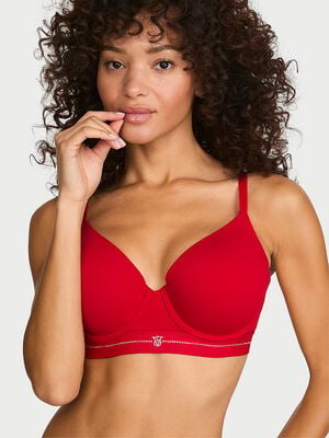 Signature Shine Cotton Lightly Lined Demi Bra