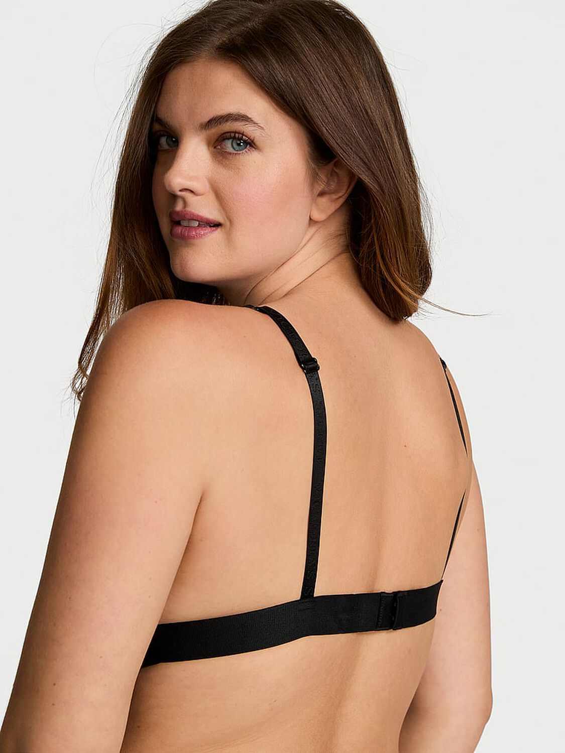 vs The T-Shirt Shine Patch Wireless Plunge Bralette 2 of 4 