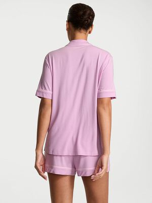 Modal Soft Bow Short Pajama Set