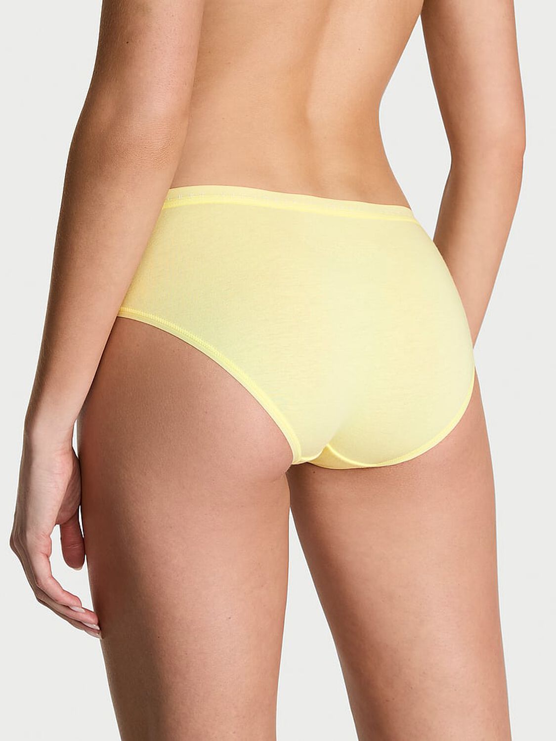 vs Victoria's Secret Stretch Cotton Hiphugger Panty Lemonade 2 of 3 