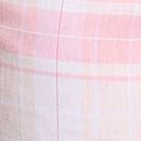 Modal-Cotton Gingham Long Pajama Set, Heather Pink Petal/Pink Rally Bold Plaid, swatch