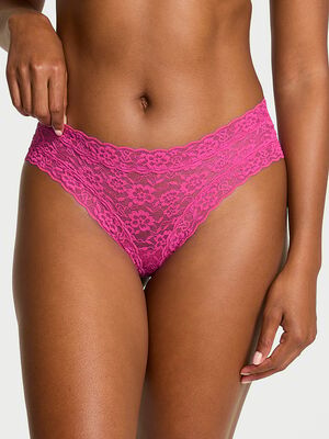 Lace Strappy-Back Cheeky Panty