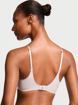 Smooth Lightly Lined Plunge Demi Bra