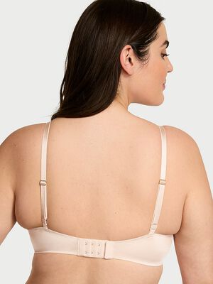 Smooth Lightly Lined Plunge Demi Bra