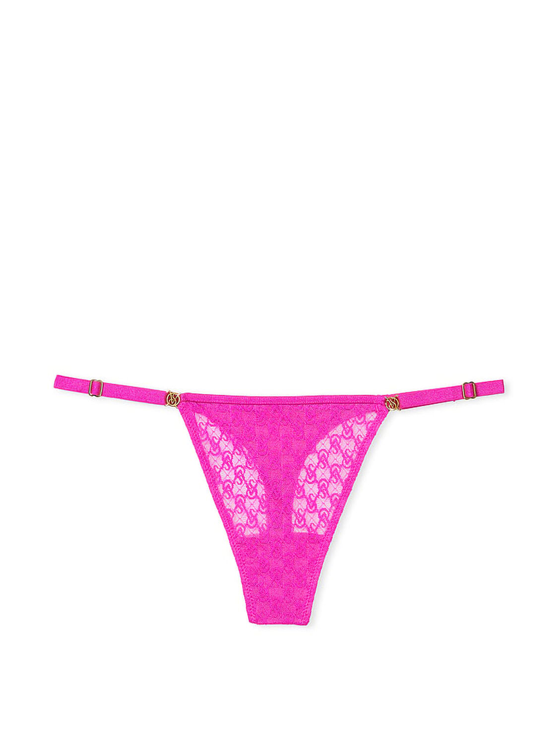vs Very Sexy Icon by Victoria's Secret Icon Lace Adjustable Thong Panty 3 of 4 