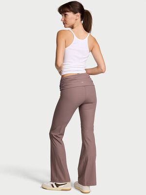 VSX Elevate&trade; Rib Ruched Foldover Flare Legging