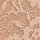 Blossom Lace String Thong Panty, Praline, swatch