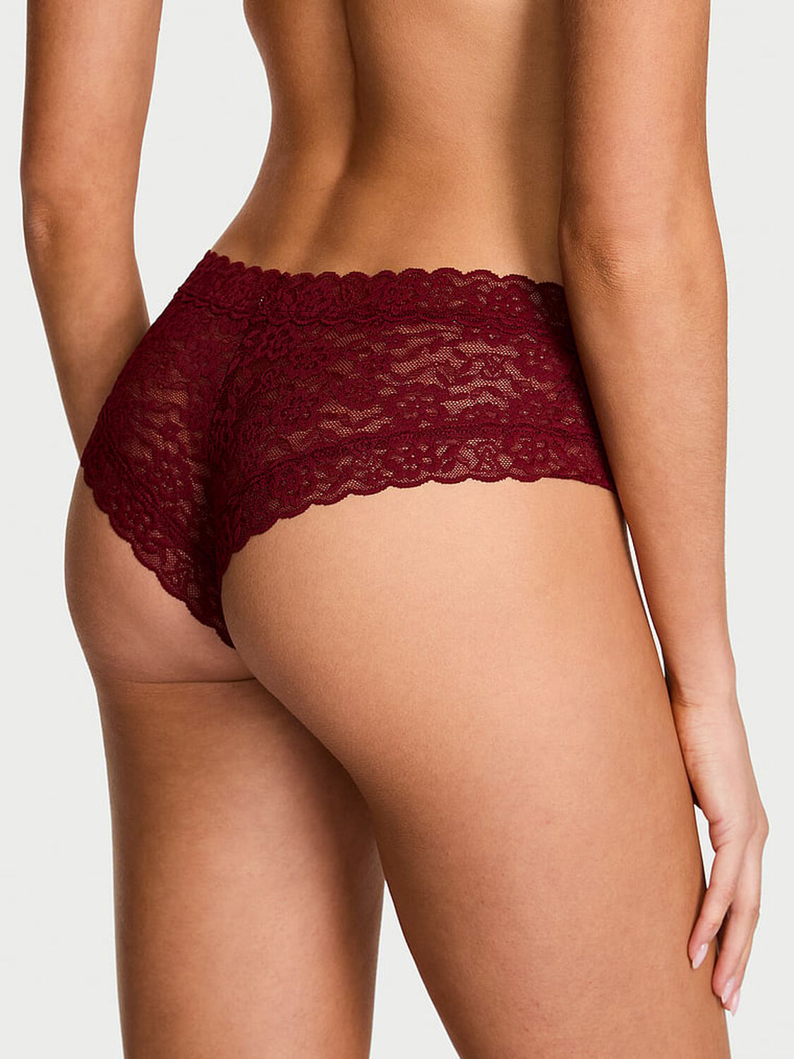 vs The Lacie Lacie Sparkle Cheeky Panty Sangria Red 2 of 2 