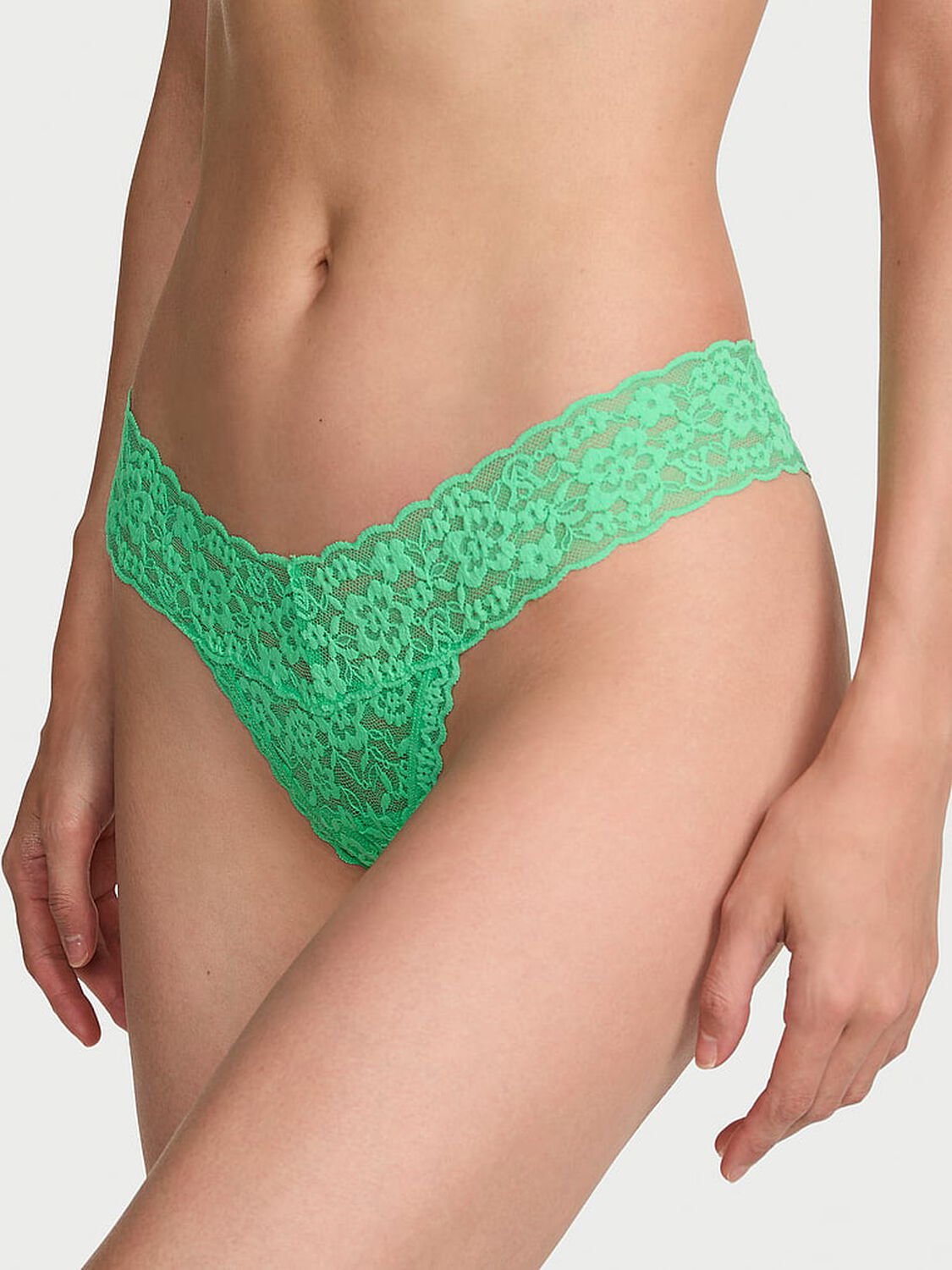 vs The Lacie Lace Strappy-Back Thong Panty 1 of 2 