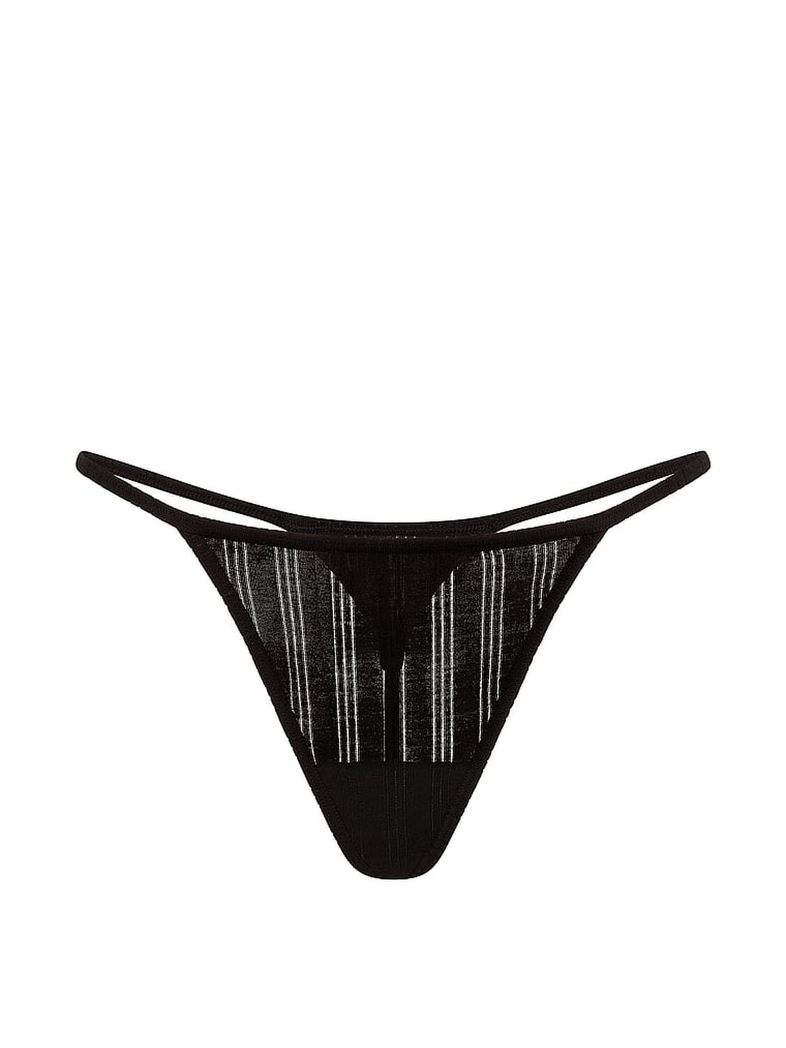 vs Victoria's Secret SoSoft&trade; Modal Ultra-Fine V-String Panty Black 3 of 3 