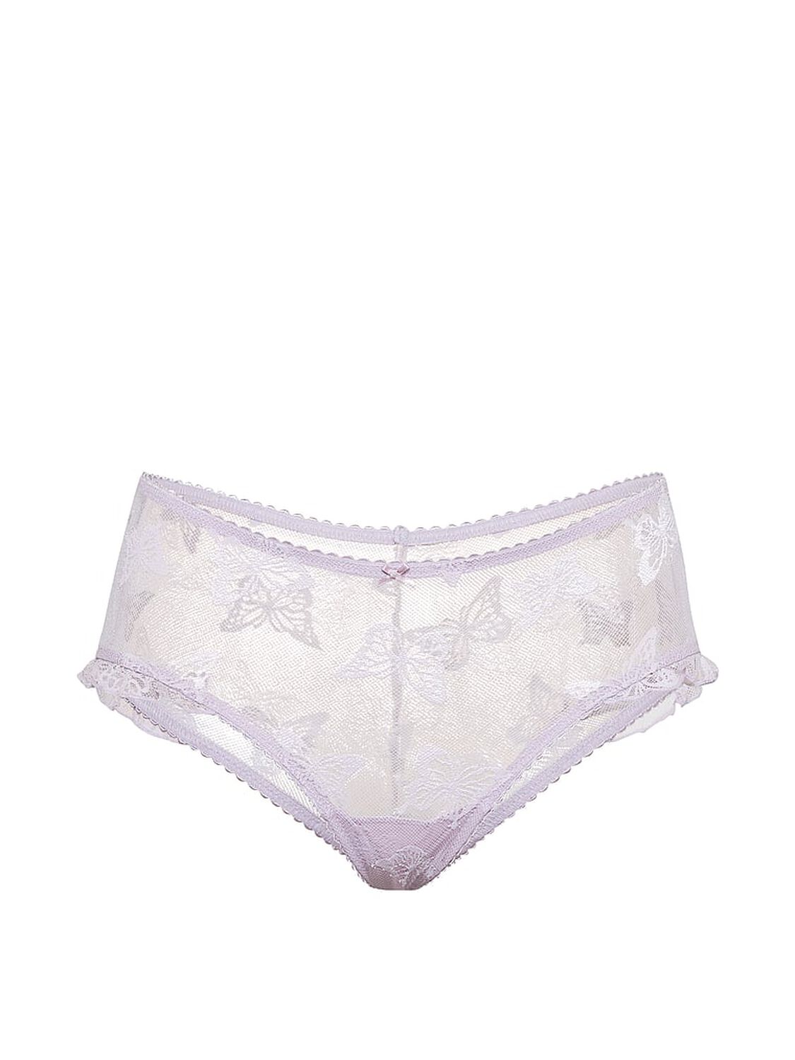 vs The Lacie Butterfly Mesh Flutter Cheeky Panty Crystal Lilac 3 of 3 