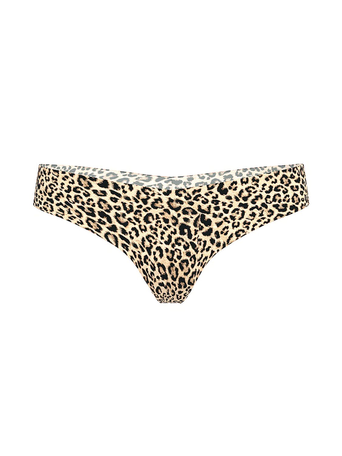 vs No-Show No-Show Thong Panty Natural Leopard 3 of 3 