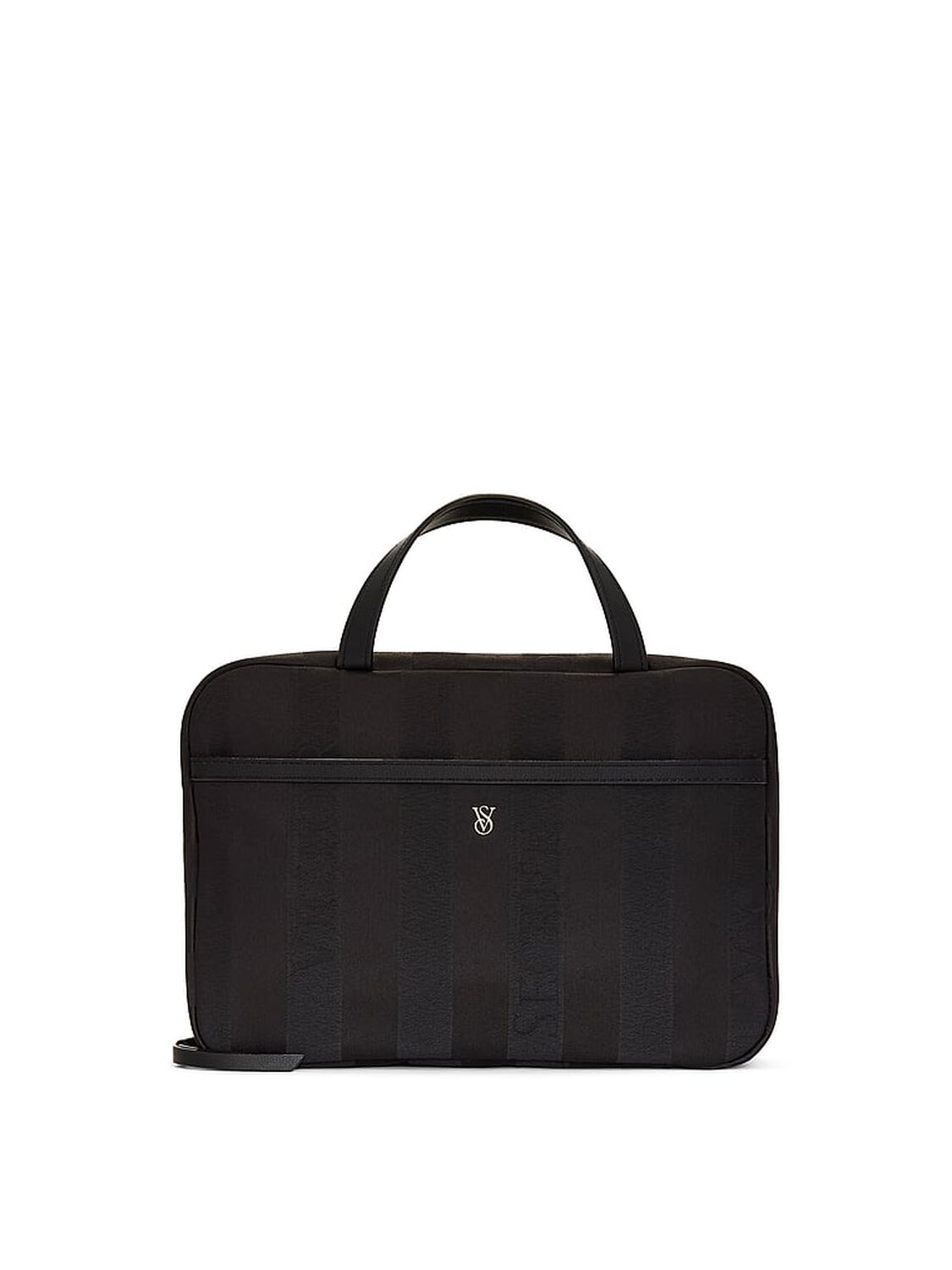 vs Victoria's Secret Travel Hanging Toiletry Bag Black 1 of 3 