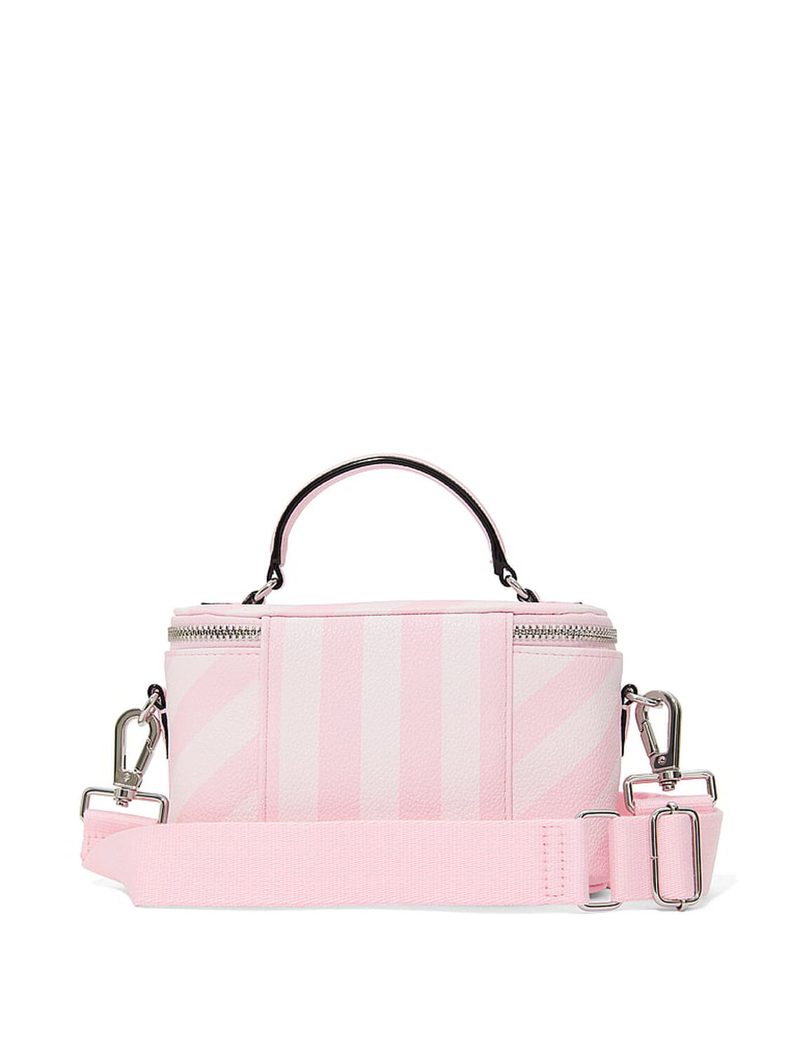 vs Victoria's Secret Train Case Crossbody Bag Heritage Stripe 2 of 4 