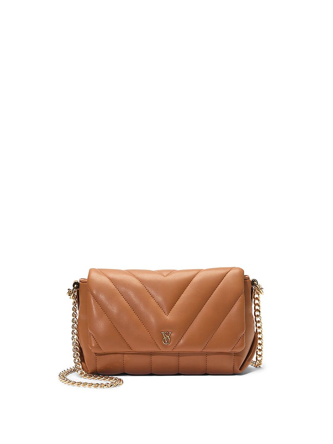 vs Victoria's Secret Medium Crossbody Bag Brown 1 of 3 