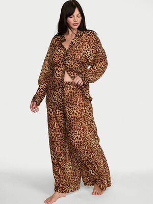 Chiffon Pleated Pant