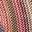 Shimmer Stripe Knit Balconette Bikini Top, Dark Chili Shimmer Stripes, swatch