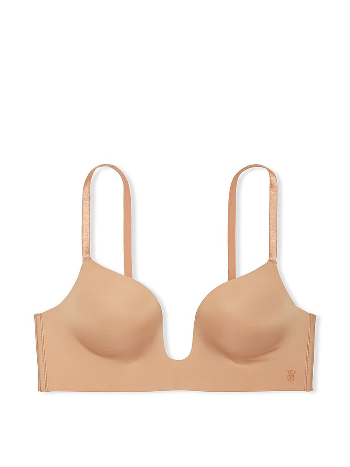 vs Victoria's Secret Bare Plunge Low-Back Bra Praline 3 of 4 