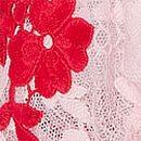 Wicked Lace Unlined Balconette Bra, Chalk Rose, swatch