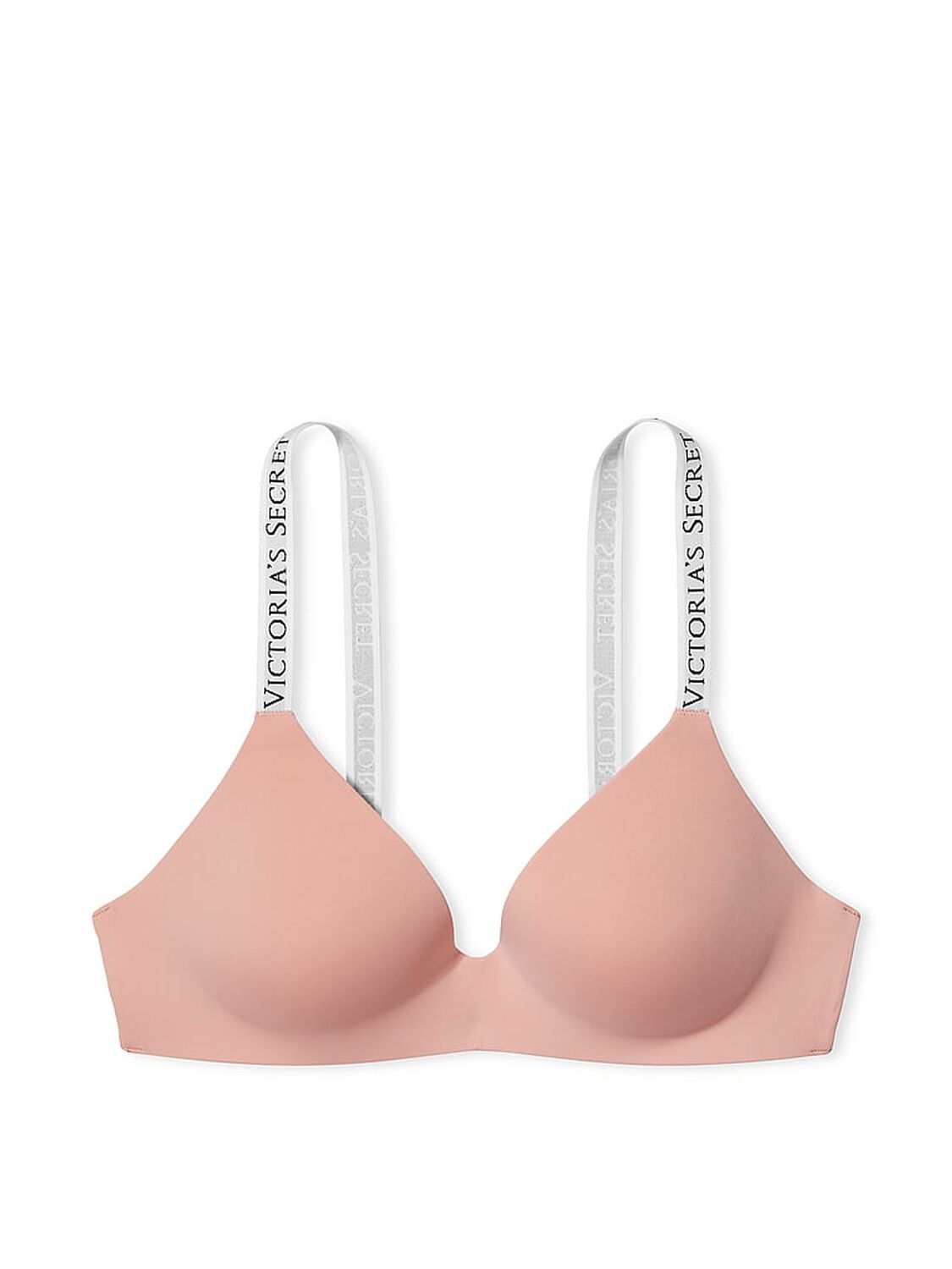vs The T-Shirt Lightly Lined Wireless Bra Misty Rose 1 of 3 