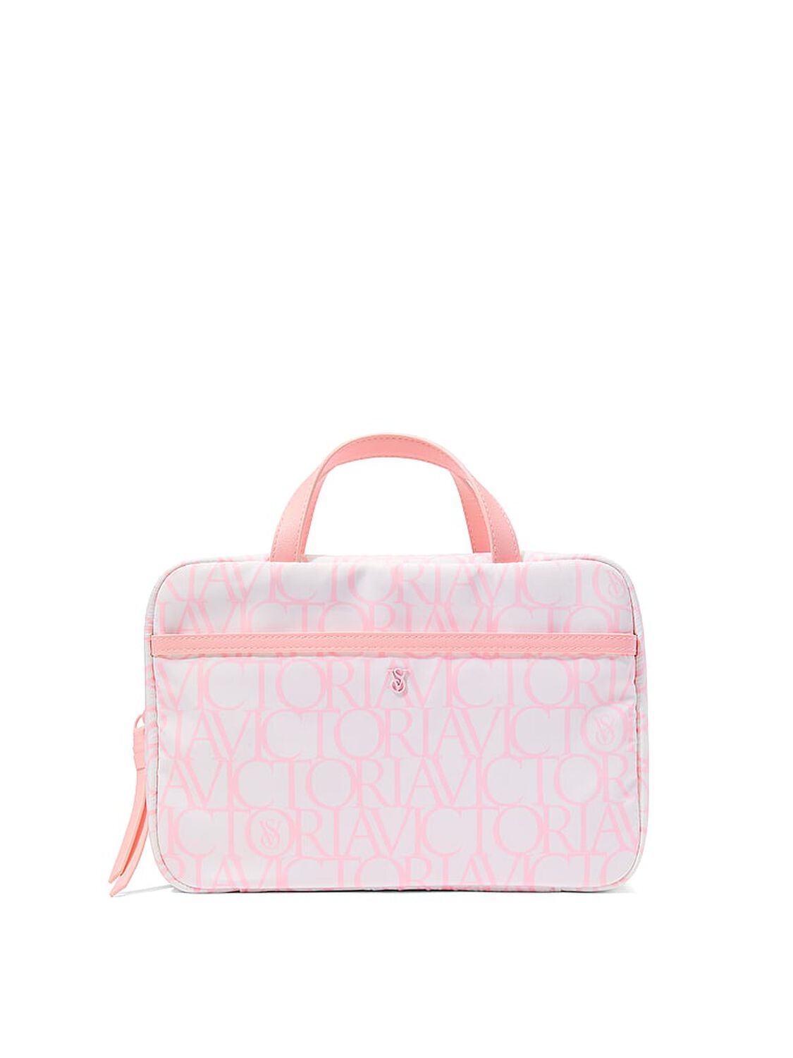 vs Victoria's Secret Travel Hanging Toiletry Bag Victoria Script 1 of 2 
