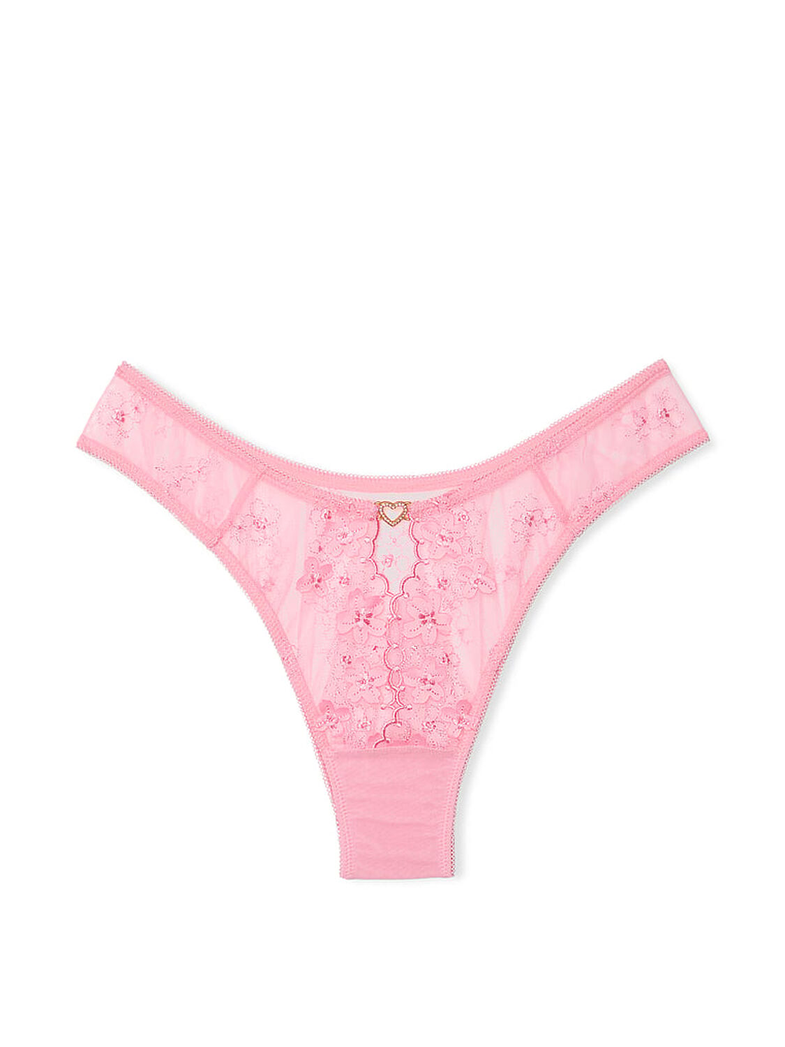 vs Dream Angels Pretty Petals Brazilian Panty Pink Hope 3 of 4 