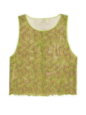 Beachwear Mesh Tank Top