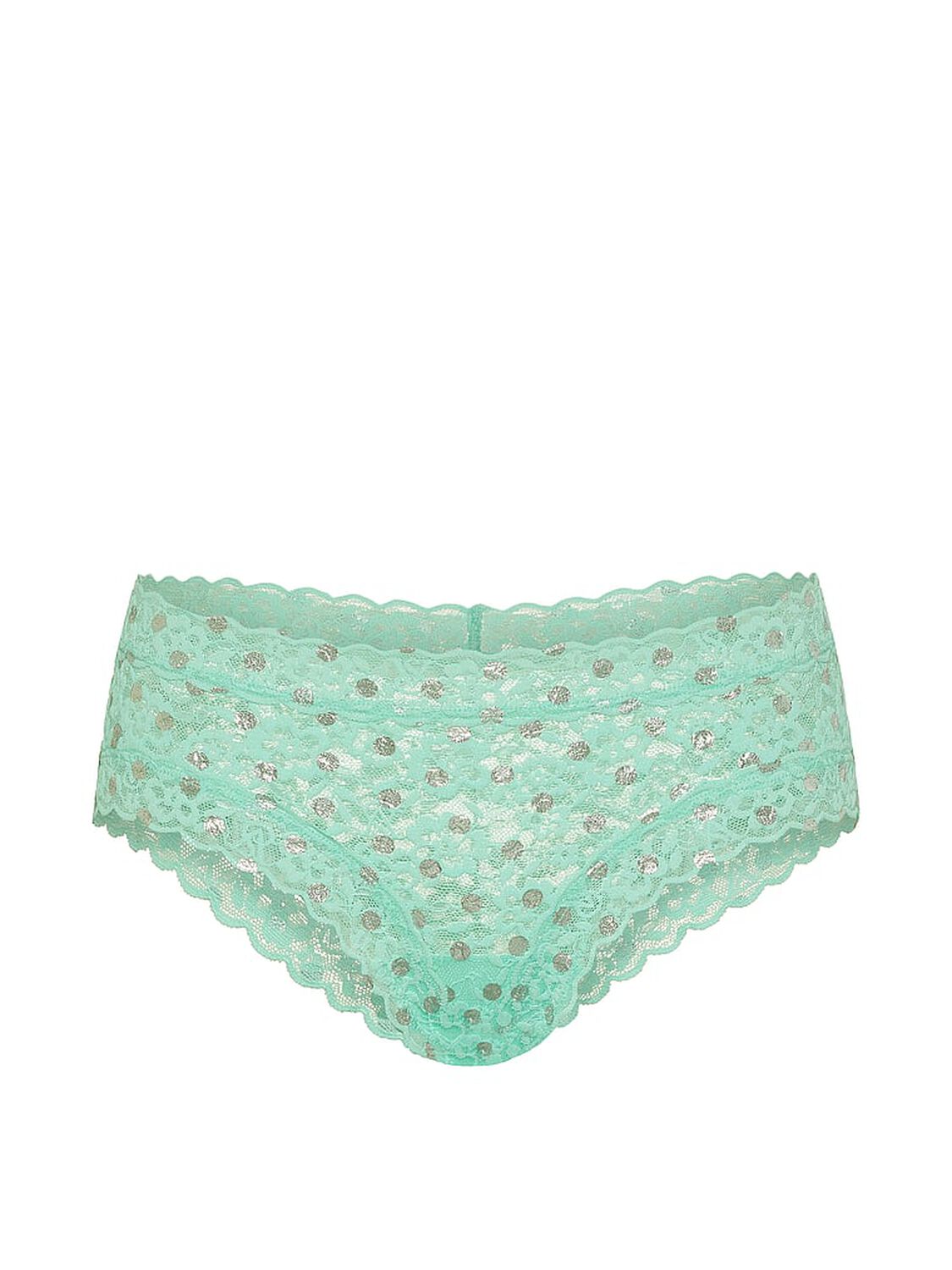 vs The Lacie Lace Shimmer Dot Cheeky Panty Waterfall Foil Dot 3 of 3 