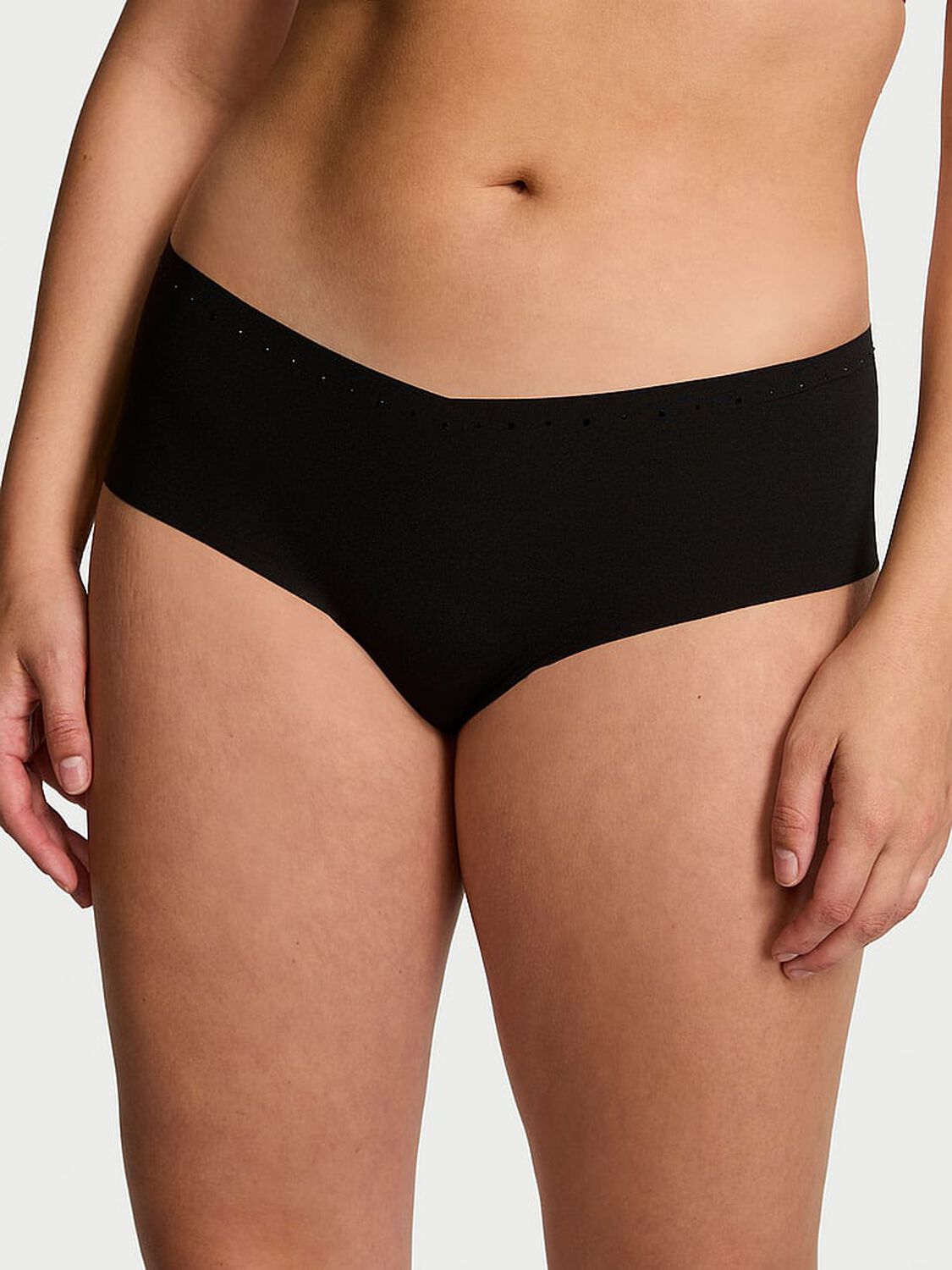 vs No-Show No-Show Shine-Trim Cheeky Panty 1 of 3 