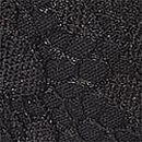 Lace Lightly Lined Classic Coverage Demi Bra, Black, swatch