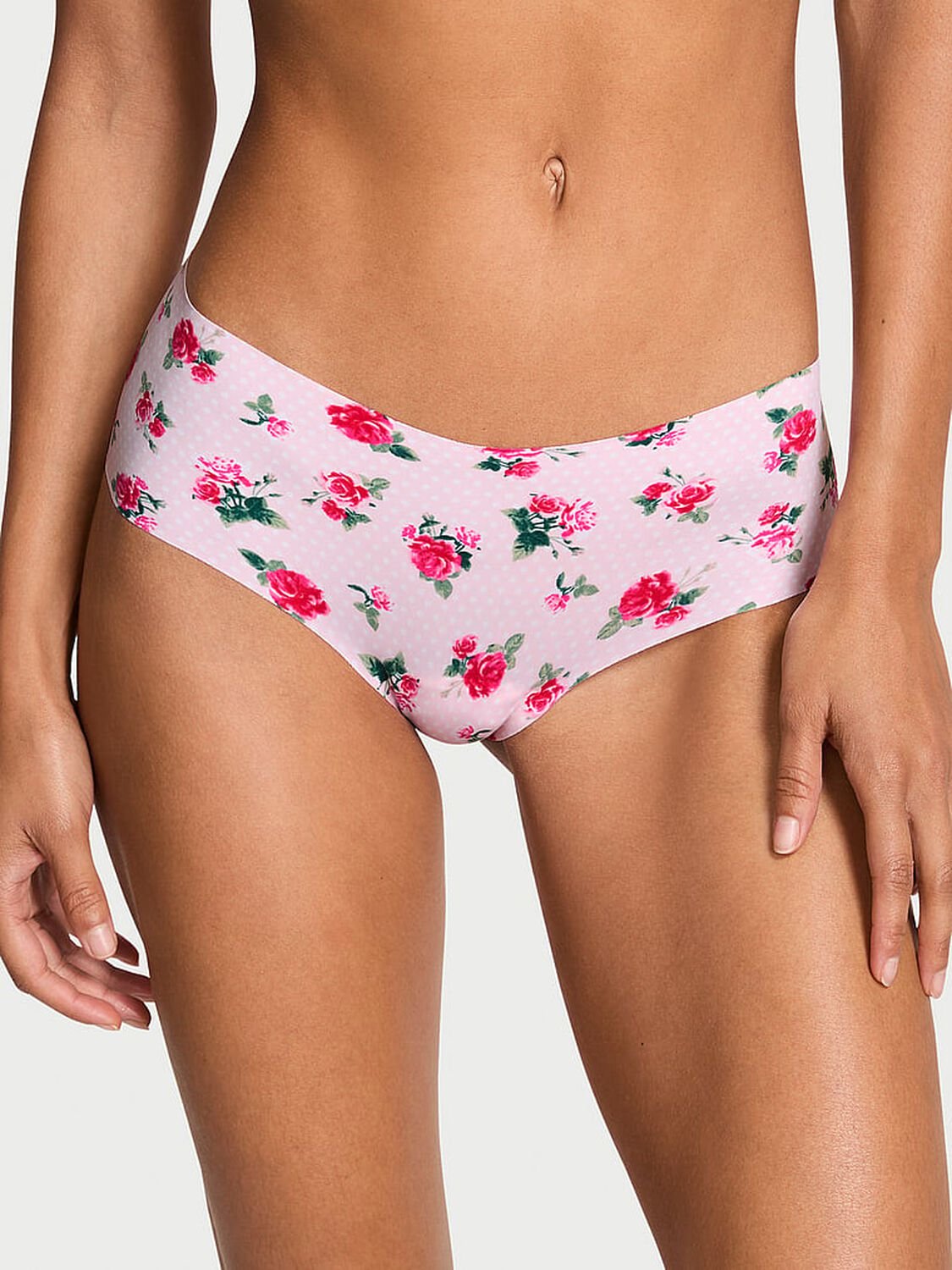 vs No-Show No-Show Cheeky Panty Angel Pink Floral 1 of 2 