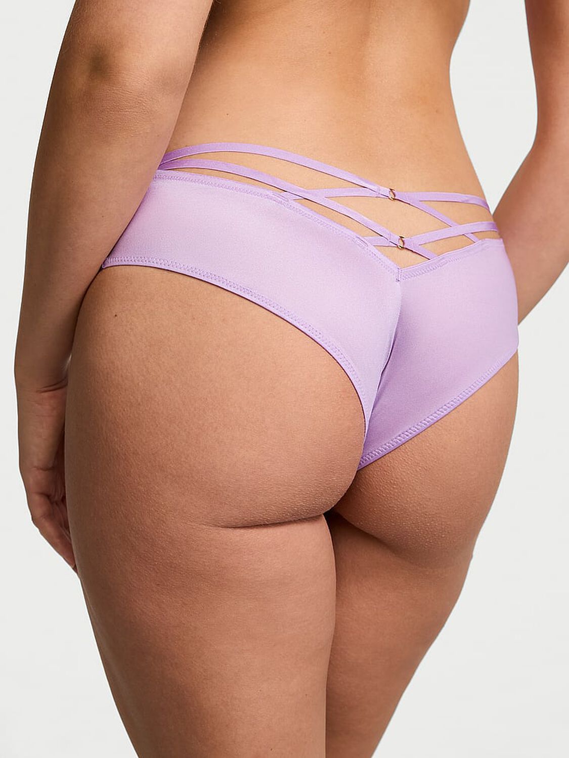vs Very Sexy Strappy-Back High-Leg Cheeky Panty Charmed Violet 2 of 4 