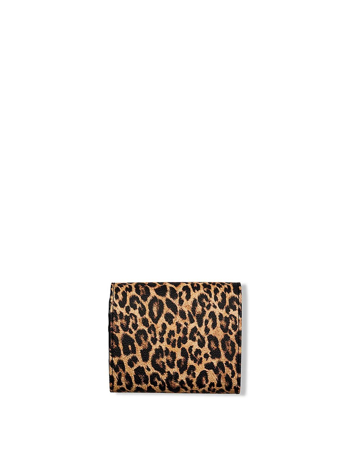vs Victoria's Secret Small Flap Wallet Leopard 2 of 3 