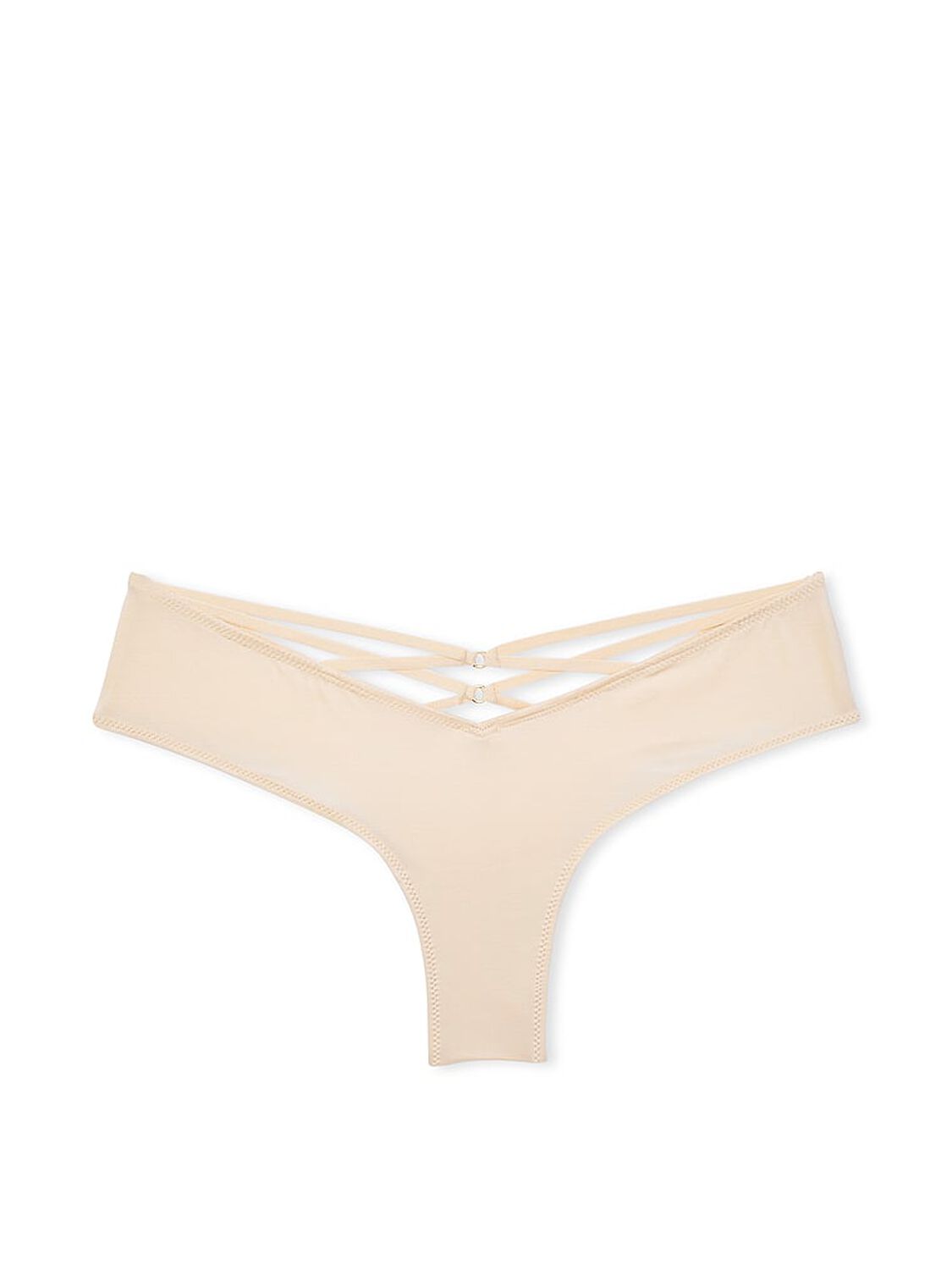 vs Very Sexy Strappy Back High-Leg Cheeky Panty Marzipan 3 of 3 
