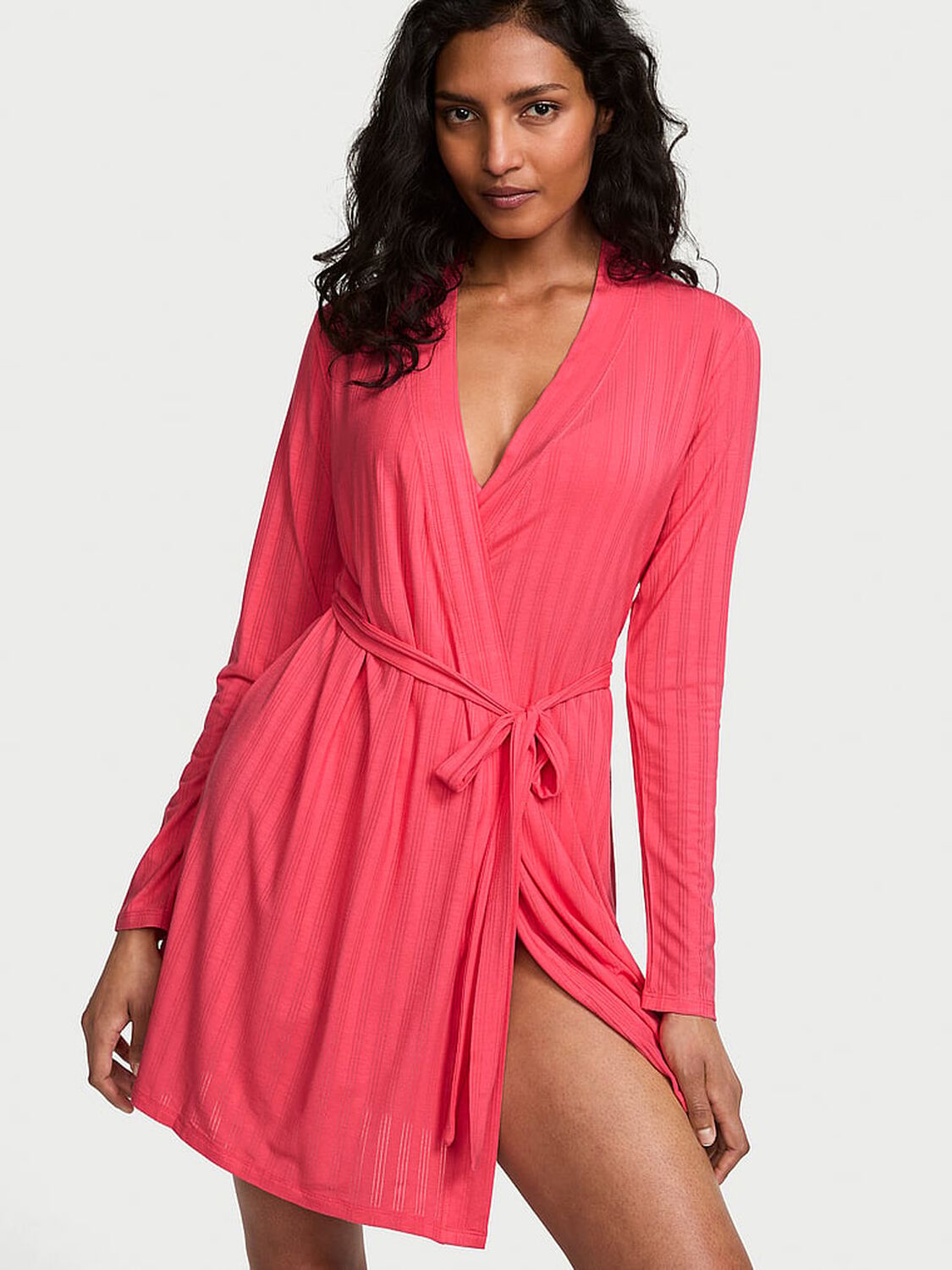 vs Victoria's Secret SoSoft&trade; Modal Ultra-Fine Short Robe 1 of 3 
