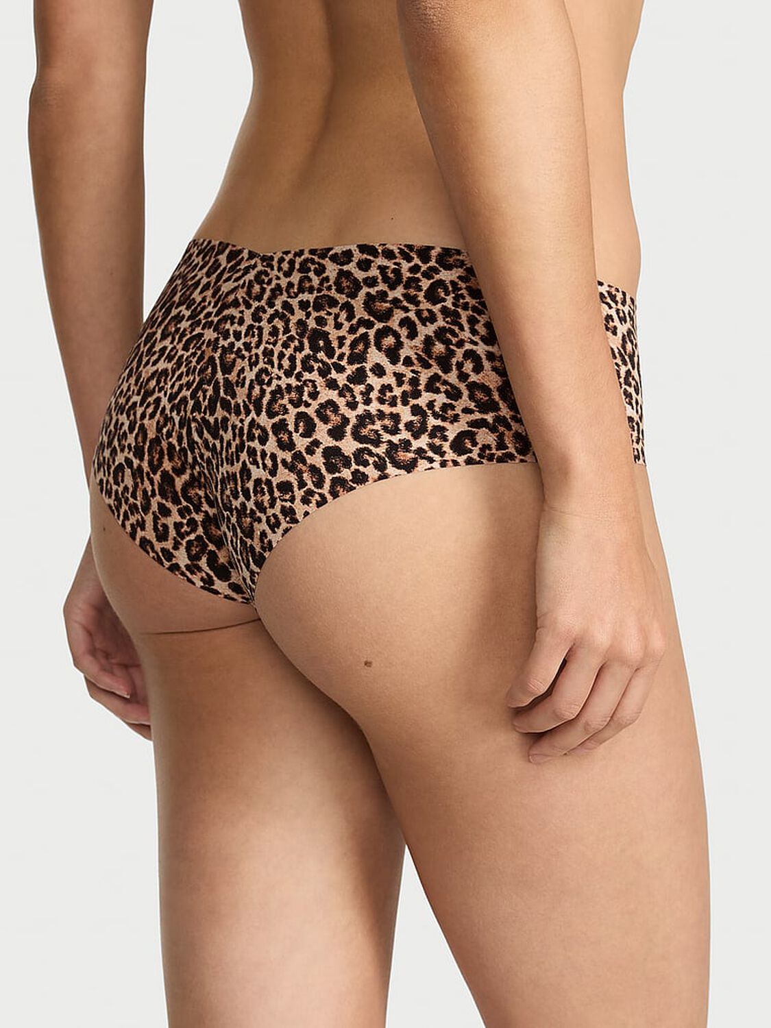 vs No-Show No-Show Cheeky Panty Natural Leopard 2 of 3 