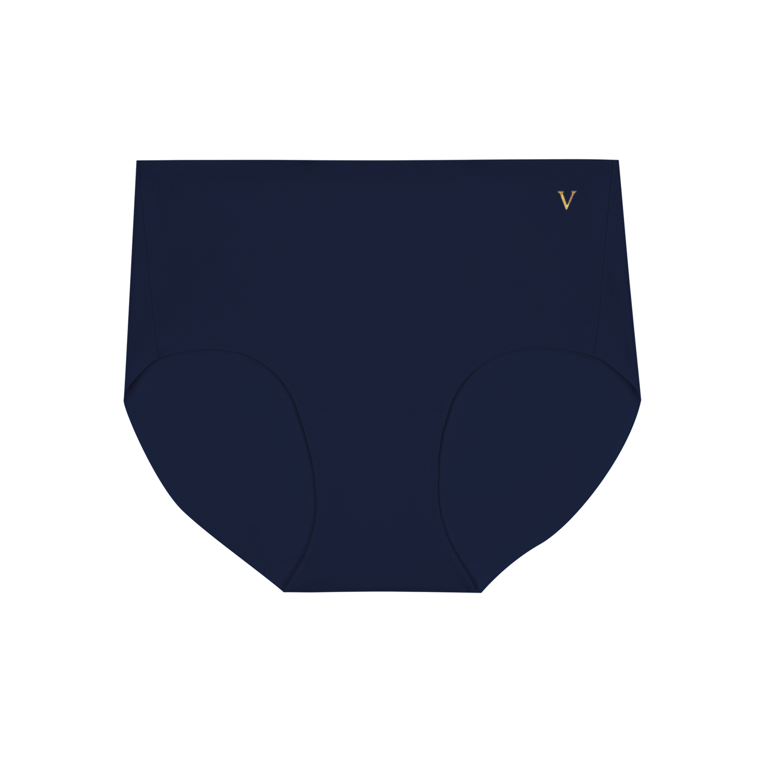 vs Victoria's Secret Logo Cotton Hiphugger Panty Noir Navy 1 of 1 