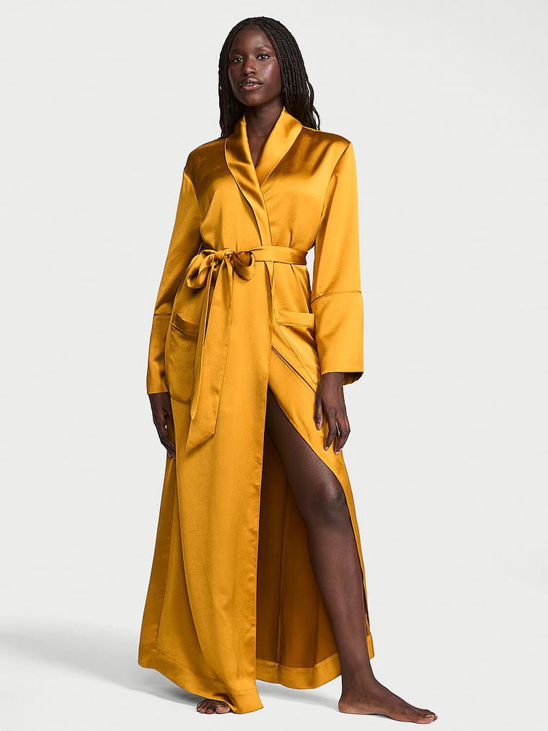 vs Victoria's Secret Luxe Satin Long Robe 1 of 1 